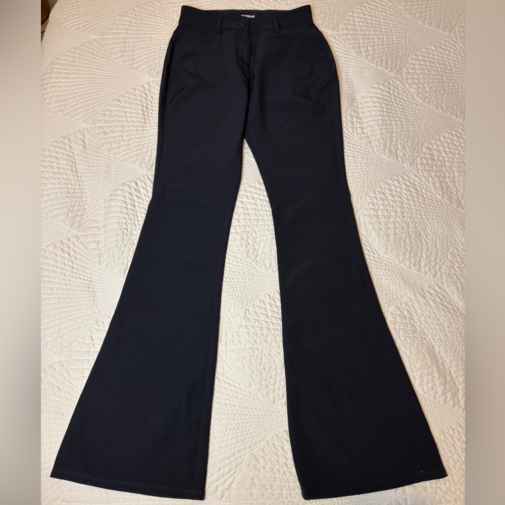 Express Classic Black Flared Women's Pants